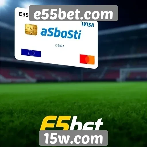 Métodos de pagamento aceitos no e55bet