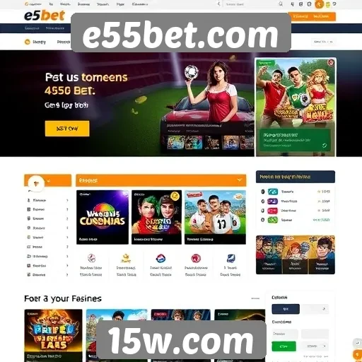Avaliação da usabilidade do site e55bet